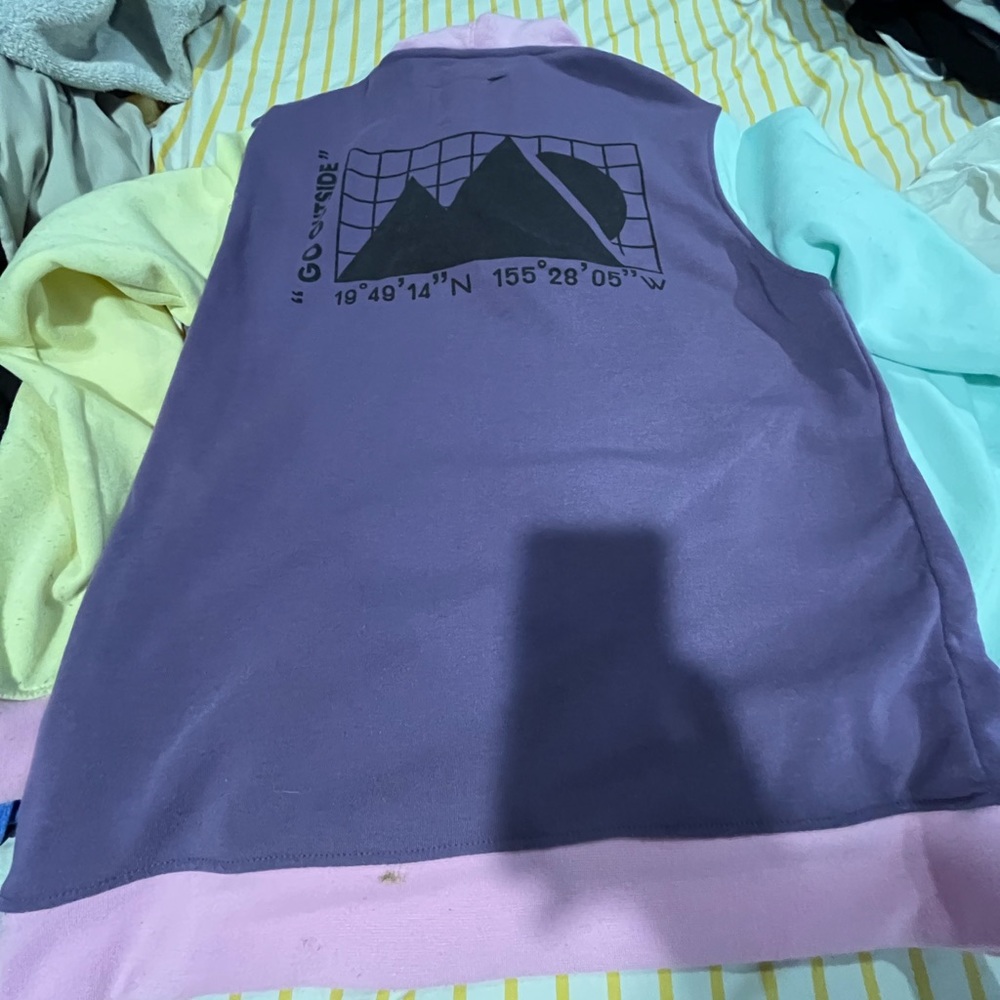 Brooklyn cloth multi colored hoodie